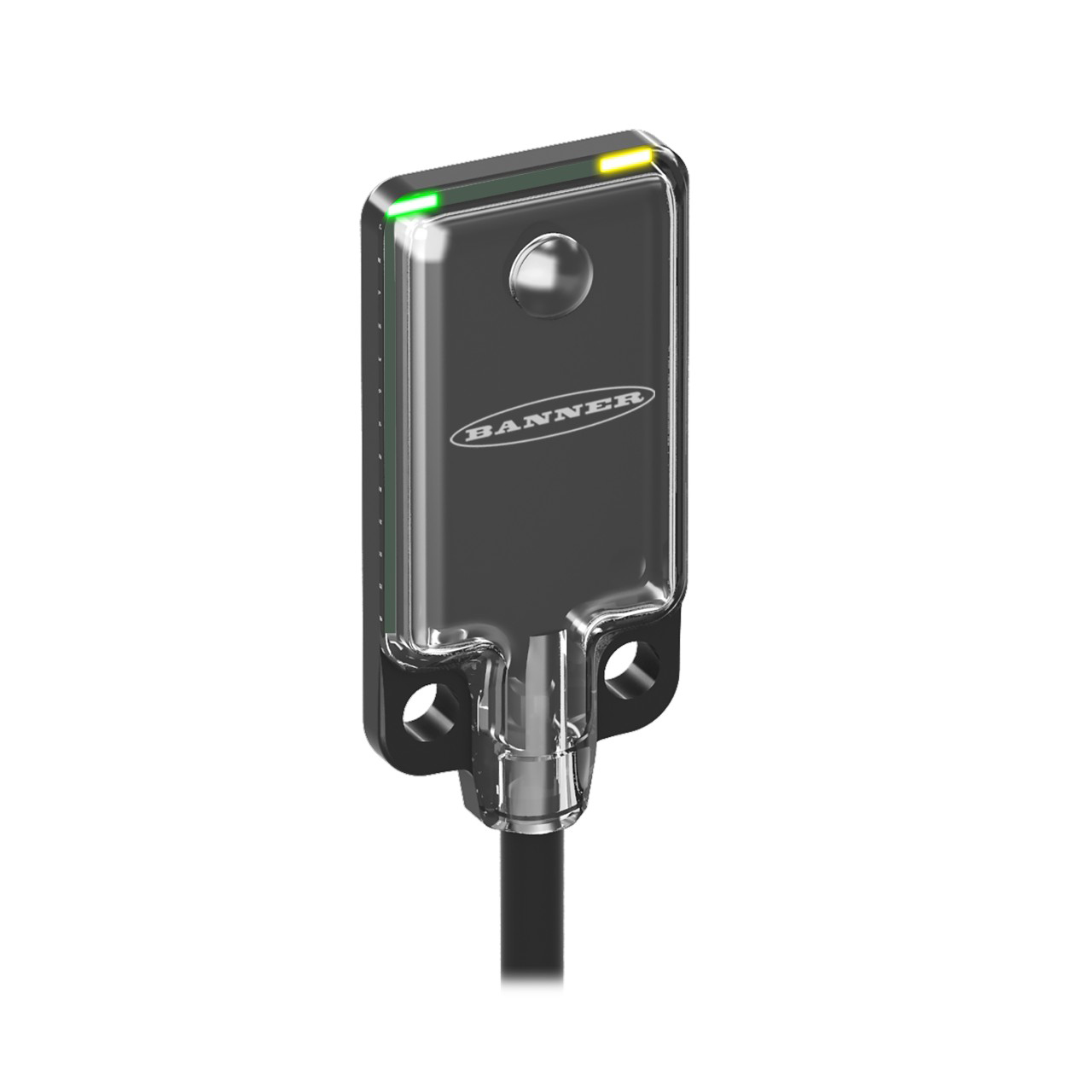 Banner Engineering Photoelectric Sensor; Opposed - Emitter; Rectangular; 1.2m Range; 10-30VDC; M8 Pigtail QD